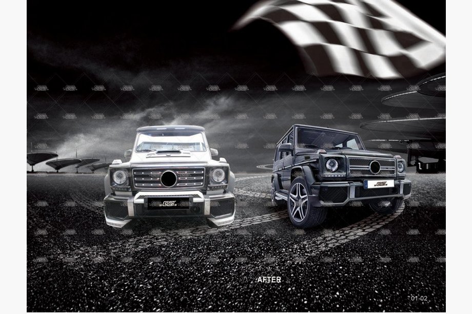 Mercedes G сlass W463 1990–2018 Korisarjasarja (tilauksesta luettelon mukaan) Image