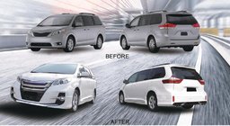 Toyota Sienna 2010–2020 GBT-korisarjasetti kuva 2