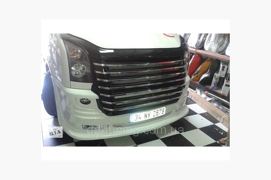 Volkswagen Crafter 2006–2016 Etupuskuri 2012↗ (USA-tyyli, maalattava) Image
