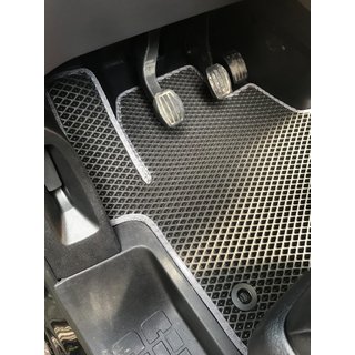 Polyuretaaniset lattiamatot (2 kpl, EVA, mustat) 1+1