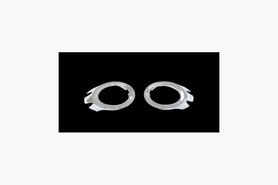 Audi A6 C6 2004–2011 Kromikehykset sumuvaloihin (2 kpl, muovi) Image