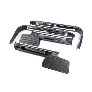 Muoviset kynnyslistat valaistuksella (musta) Toyota Land Cruiser 200 2007–2021 kuva 1