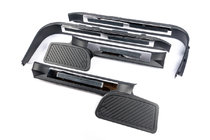 Toyota Land Cruiser 200 2007–2021 Muoviset kynnyslistat valaistuksella (musta) kuva 1