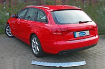 Audi A4 B8 2007–2015 Takapuskurin suojalista OmsaLine (AVANT, ruostumaton teräs) kuva 2