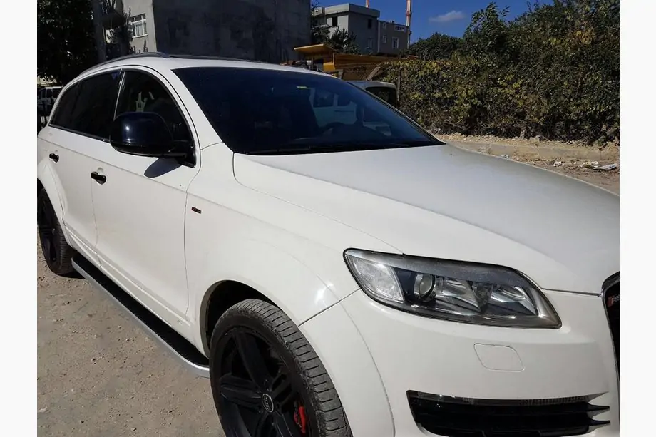Audi Q7 2005–2015 Tayga sivuastinlaudat (2 kpl, alumiini) Image