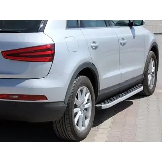 BlackLine-sivuporrassarja (2 kpl, alumiini) Audi Q7 2005–2015 kuva 1