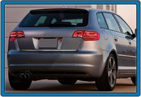 Audi A3 2012–2020 Takalaukun reunalista (RST) Carmos - turkkilainen teräs kuva 2