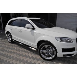 Sivupalkit (2 kpl, ruostumaton teräs) Audi Q5 2008–2017 kuva 1