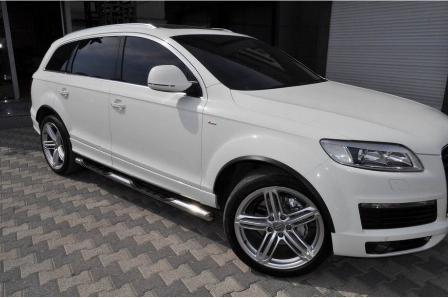 Audi Q7 2005–2015 Sivuputket (2 kpl, RST) Image