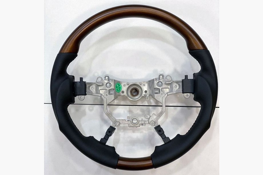 Toyota Land Cruiser 200 2007–2021 Ohjauspyörän kehä (vain kehä) (Anatomico, vaalea puu) Image