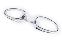 BMW 3-sarja E90/E91 2005–2011 Kromiset peilinkuoret 2005-2008 (2 kpl, ABS) kuva 2