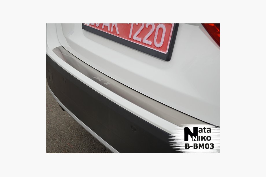 BMW X1 E84 2009–2015 Takapuskurin suojalista Natanika (ruostumaton teräs) Image