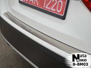 BMW X1 E84 2009–2015 Takapuskurin suojalista Natanika (ruostumaton teräs) kuva 1