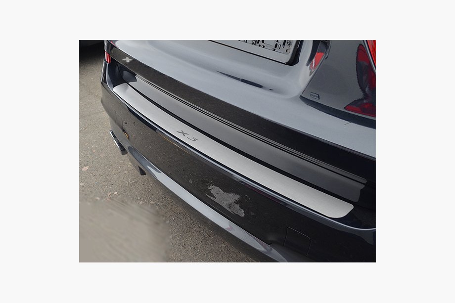 BMW X3 E83 2003–2010 Takapuskurin suojalista Nataniko (2006-2010, ruostumaton teräs) Image