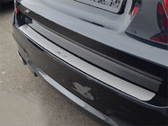 BMW X3 E83 2003–2010 Takapuskurin suojalista Nataniko (2006-2010, ruostumaton teräs) kuva 1