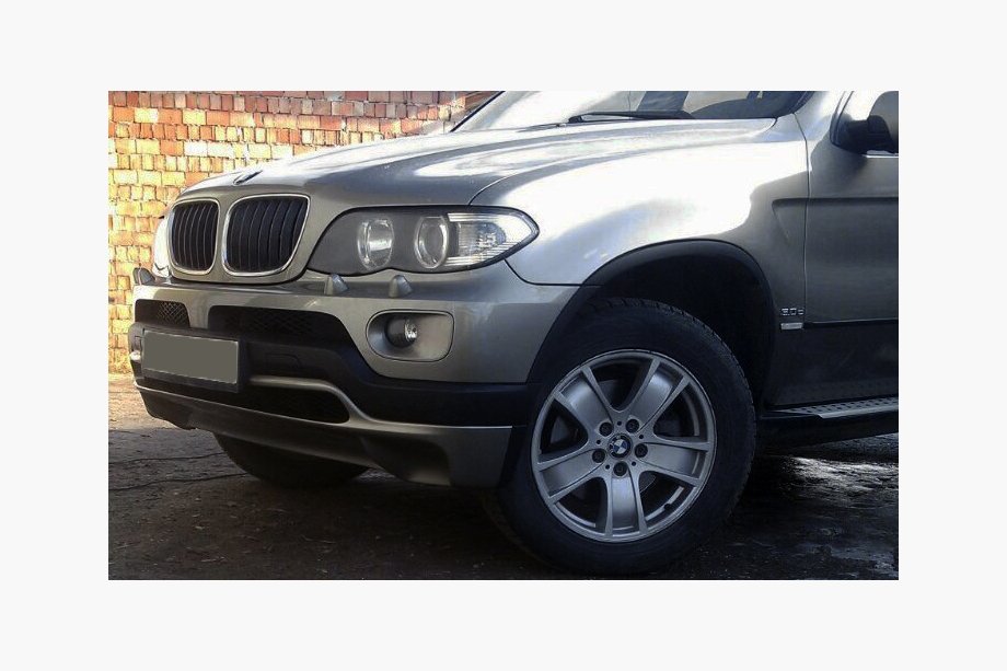 BMW X5 E53 1999–2006 Etupuskurin spoilerilippa (2003-2006, maalaamaton) Image