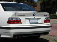 BMW 3-sarja E36 1990–2000 Lip-spoileri (Sedan/Coupe, maalattavaksi) kuva 1