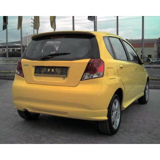 Takapuskurin suojalista (maalattava) Chevrolet Aveo T200 2002–2008 kuva 2