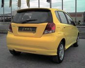 Chevrolet Aveo T200 2002–2008 Takapuskurin suojalista (maalattava) kuva 2