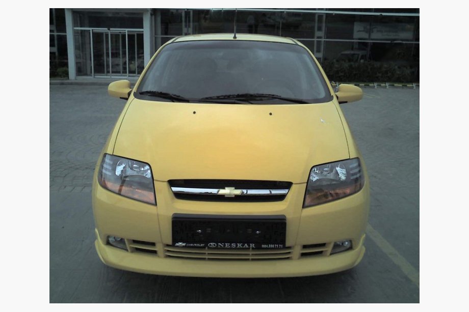 Chevrolet Aveo T200 2002–2008 Etupuskurin lippa (maalattava) Image