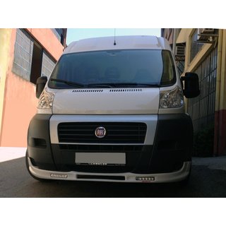 Etupuskurin lippaspoileri 2006-2013 (kapea, LED-valoilla, maalattava) Citroen Jumper 2007–2025 kuva 1