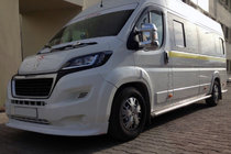 Fiat Ducato 2006–2025 Etupuskurin lippa 2014↗︎ (kapea, maalattava) kuva 2
