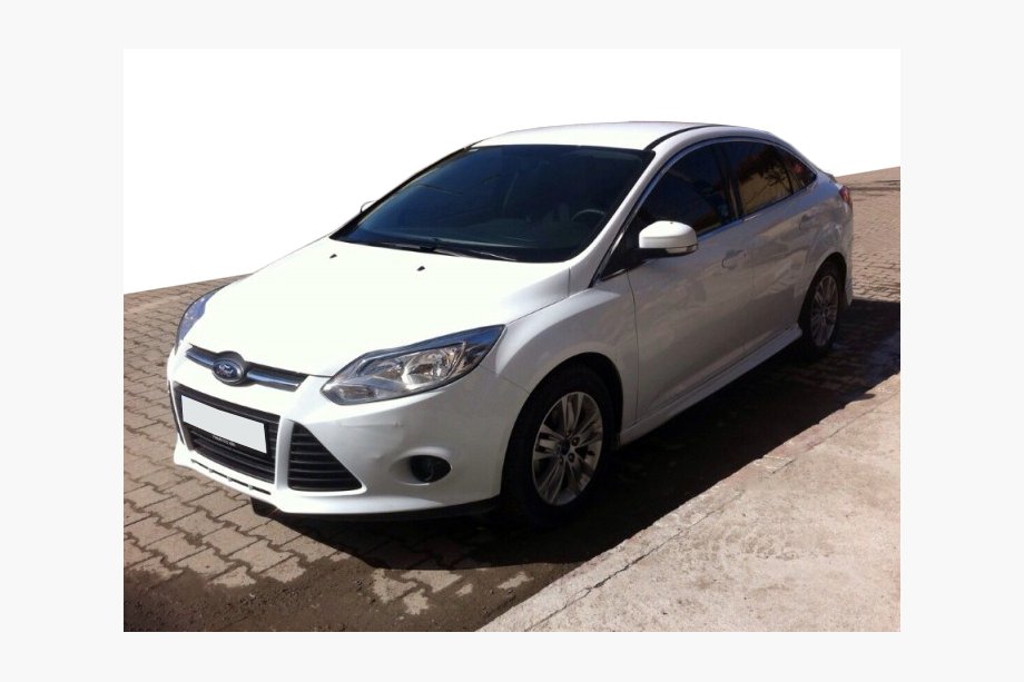 Ford Focus III 2011–2017 Etupuskurin spoilerilippa Sedan 2011-2015 (maalattava) Kuva 1