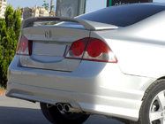 Honda Civic Sedan VIII 2006–2011 Valollinen spoileri (maalattava) kuva 1