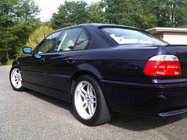 BMW 7-sarja E38 1994–2001 Poistotuote! Takalasin lippa (lasikuitu, maalattava) kuva 3