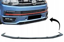 Volkswagen T6 2015–2024 Etupuskurin lipspoileri SportLine 2015-2018 (ABS) kuva 2