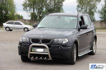 BMW X3 E83 2003–2010 Puskurirauta (ruostumaton teräs) 51 mm kuva 2