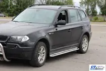 BMW X3 E83 2003–2010 Sivuporrast KB001 (ruostumaton teräs) kuva 3
