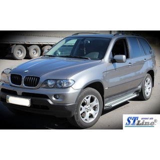 Special-sivutuubit (2 kpl, ruostumaton teräs) BMW X5 E53 1999–2006 kuva 3