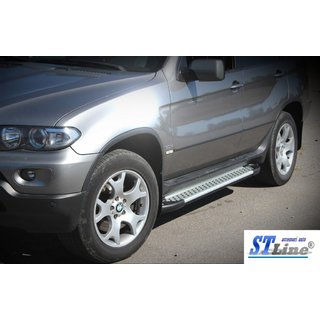 Special-sivutuubit (2 kpl, ruostumaton teräs) BMW X5 E53 1999–2006 kuva 2
