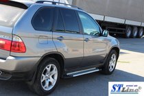 BMW X5 E53 1999–2006 King-sivuportaat (2 kpl, alumiini) kuva 6