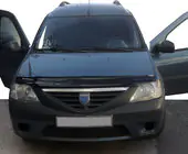 Renault Logan I 2008–2013 Konepellin tuuliohjain (EuroCap) kuva 2