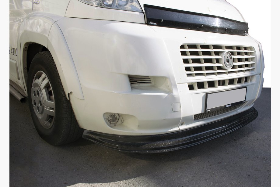 Fiat Ducato 2006–2025 Etupuskurin lipspoileri 2006-2013 (LIP, musta) Image