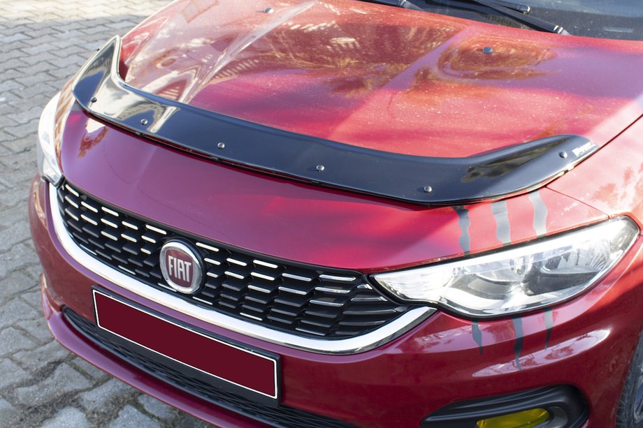 Fiat Tipo 2016– Konepellin tuuliohjain EuroCap Image