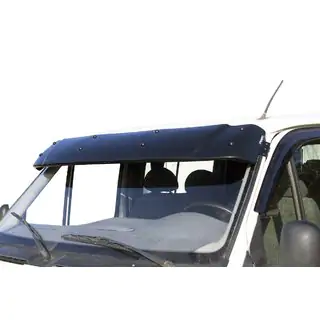 Tuulilasin visiiri (kiiltomusta, 5 mm) Ford Transit 1991–2000 kuva 1