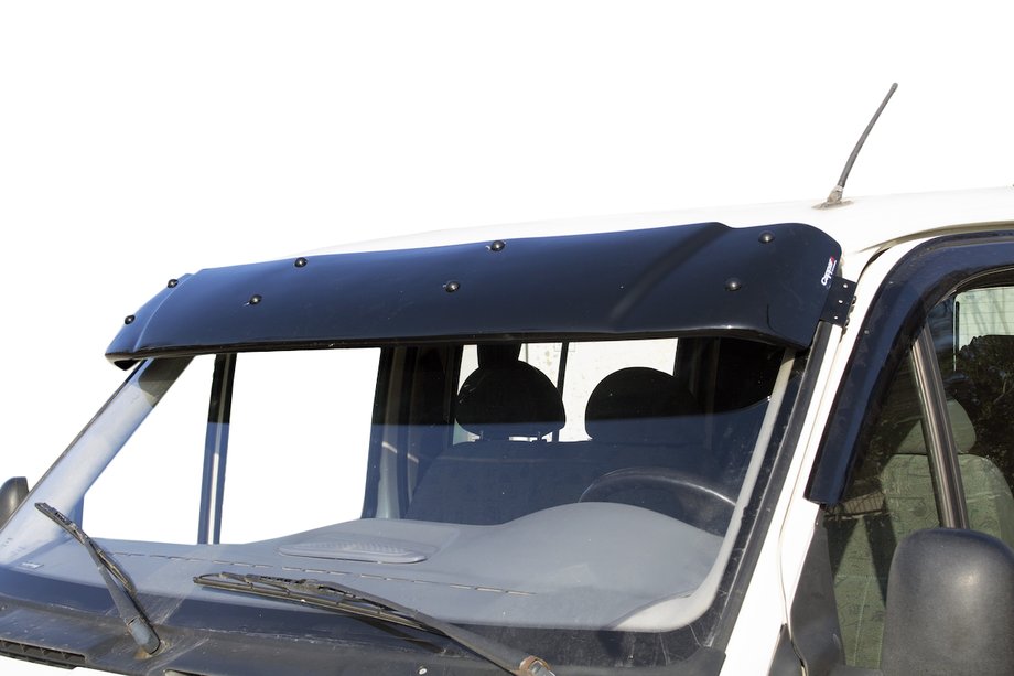 Ford Transit 1991–2000 Tuulilasin visiiri (kiiltomusta, 5 mm) Image