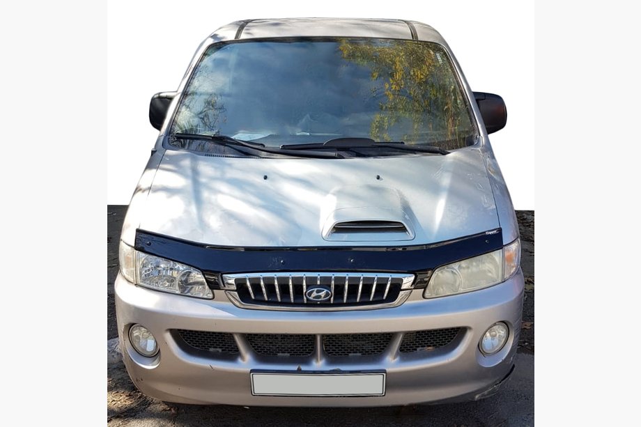 Hyundai H200, H1, Starex 1998–2007 Konepellin tuuliohjain (EuroCap) Kuva 1