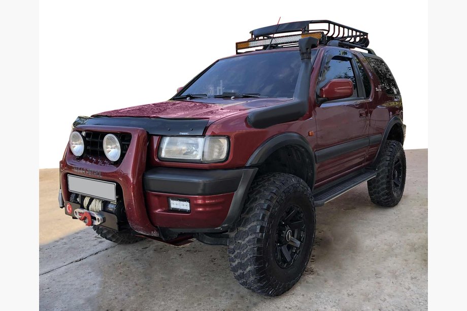 Opel Frontera 1998–2003 Konepellin tuuliohjain (EuroCap) Image