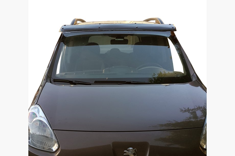 Citroen Berlingo 2008–2018 Tuulilasin visiiri (kiiltomusta, 5 mm) Kuva 2