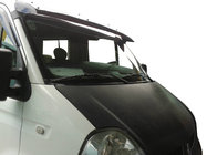 Renault Master 1998–2010 Tuulilasin aurinkolippa V1 (musta kiiltävä, 5 mm) kuva 1