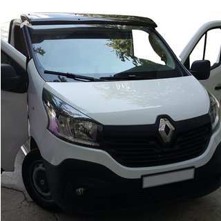 Tuulilasin visiiri (kiiltomusta, 5 mm) Nissan NV300/Primastar 2016– kuva 1