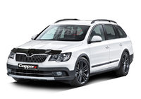 Skoda Superb 2009–2015 Konepellin tuuliohjain 2013-2015 (EuroCap) kuva 3
