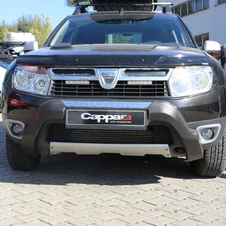 Etupuskurin lippa (ABS, harmaa) Renault Duster 2008–2017 kuva 1