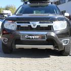 Renault Duster 2008–2017 Etupuskurin lippa (ABS, harmaa) kuva 1