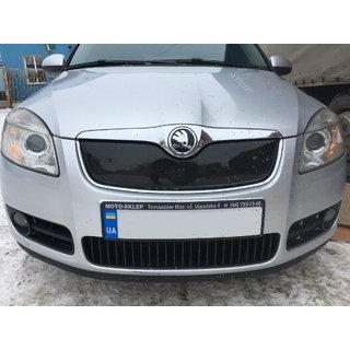 Talvisuoja etusäleikköön (2007-2010, yläosa) Skoda Roomster 2006–2015 kuva 1
