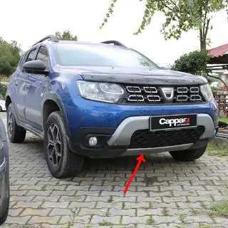 Etupuskurin alalippa (ABS, harmaa) Renault Duster 2018–2024 kuva 1